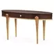Camellia Field Pecan Upholstered Bedroom Set