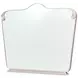Camellia Field Champagne Gold Arched Dresser Mirror