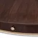 Camellia Field Warm Pecan Oval Cocktail Table