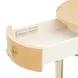 Camellia Field Caramel Oval End Table with Drawer