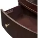 Camellia Field Warm Pecan 2 Door Display Cabinet