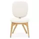 Camellia Field Antique Gold and Linen Vanity Chair
