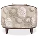 Camellia Field Warm Pecan and Porcini Matching Chair