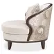 Camellia Field Warm Pecan and Porcini Matching Chair