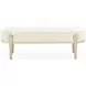Camellia Field Cornsilk and Caramel Upholstered Panel Bedroom Set with USB Charging