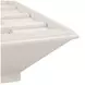 Fantosini Silver Mist King Fan Platform Bed with USB Charging