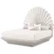 Fantosini Silver Mist Fan Platform Bedroom Set