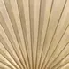 Fantosini Creamy Pearl and Gold Leaf King Fan Platform Bed with USB Charging