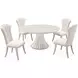 Fantosini Silver Mist 60" Round Dining Table