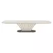 Fantosini Silver Mist Extendable Rectangular Dining Room Set