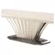 Fantosini Silver Mist 140" Extendable Rectangular Dining Table