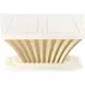 Fantosini Creamy Pearl 140" Extendable Rectangular Dining Table