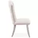 Fantosini Cappuccino Upholstered Dining Side Chair Set of 2