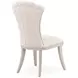 Fantosini Cappuccino Upholstered Dining Side Chair Set of 2