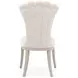 Fantosini Cappuccino Upholstered Dining Side Chair Set of 2