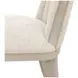 Fantosini Cappuccino Upholstered Dining Side Chair Set of 2