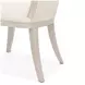 Fantosini Cappuccino Upholstered Dining Side Chair Set of 2