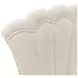 Fantosini Cappuccino Upholstered Dining Side Chair Set of 2