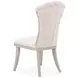 Fantosini Cappuccino Upholstered Dining Side Chair Set of 2