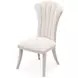 Fantosini Cappuccino Upholstered Dining Side Chair Set of 2