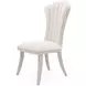 Fantosini Cappuccino Upholstered Dining Side Chair Set of 2