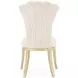 Fantosini Natural Upholstered Dining Side Chair Set of 2