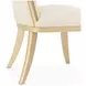 Fantosini Natural Upholstered Dining Side Chair Set of 2