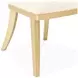Fantosini Natural Upholstered Dining Side Chair Set of 2