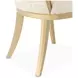 Fantosini Natural Upholstered Dining Arm Chair Set of 2