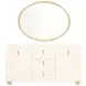 Fantosini Silver Mist Round Dining Room Set