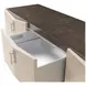 Fantosini Silver Mist 2 Door Sideboard