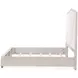 Fantosini Silver Mist and Cappuccino Upholstered Panel Bedroom Set