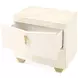 Fantosini Creamy Pearl 2 Drawer Nightstand