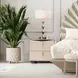Fantosini Silver Mist 2 Drawer Nightstand