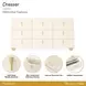 Fantosini Creamy Pearl 9 Drawer Dresser