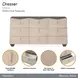 Fantosini Silver Mist 9 Drawer Dresser