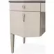 Fantosini Silver Mist Vanity Desk