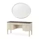 Fantosini Silver Mist Vanity Desk