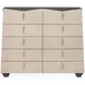Fantosini Silver Mist Fan Platform Bedroom Set