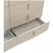 Fantosini Silver Mist 10 Drawer Mule Chest