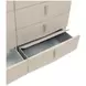 Fantosini Silver Mist 10 Drawer Mule Chest