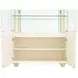 Fantosini Creamy Pearl 2 Door Display Cabinet