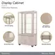 Fantosini Silver Mist 2 Door Display Cabinet