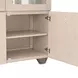 Fantosini Silver Mist 2 Door Display Cabinet