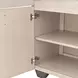Fantosini Silver Mist 2 Door Display Cabinet