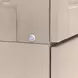 Fantosini Silver Mist 2 Door Display Cabinet