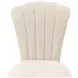 Fantosini Cappuccino Upholstered Vanity Chair
