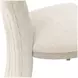 Fantosini Cappuccino Upholstered Vanity Chair