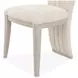Fantosini Cappuccino Upholstered Vanity Chair
