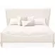 La Terrazza Creamy Pearl Upholstered Panel Bedroom Set
